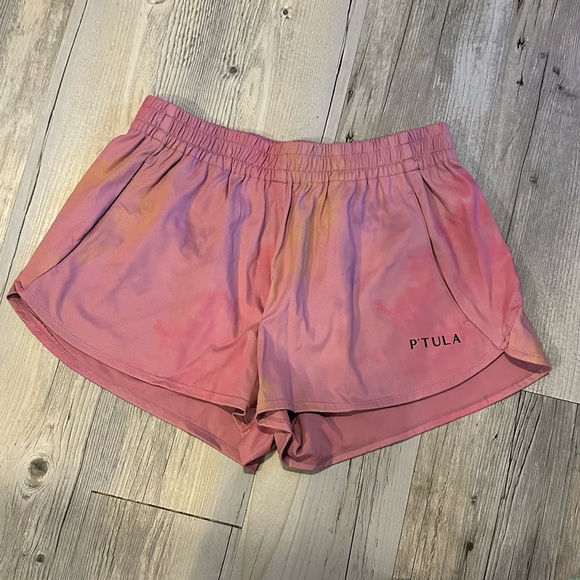 P’TULA Shorts Bundle - size small - pink and blue tie dye - Picture 6 of 9